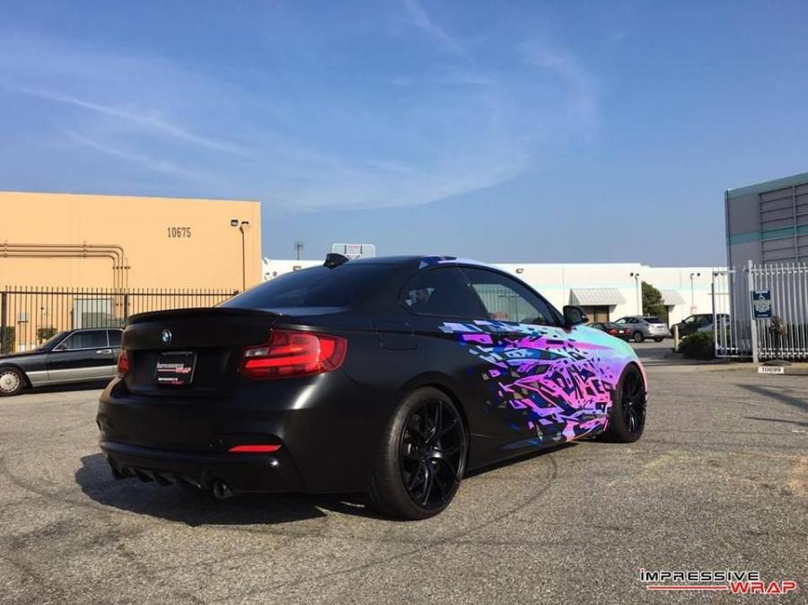  BMW M235i by Impressive Wrap 2016 года  (фото 9 из 15)